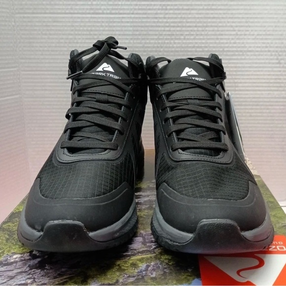 Men’s Ozark Trail Tech Hiker Waterproof Boots Black Shoes Sneakers Sz 10.5, 11.5 main image 6